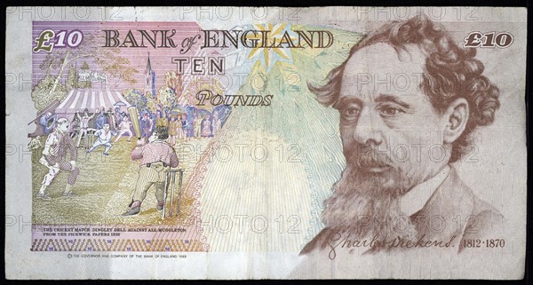 Billet de 10 Livres Sterling