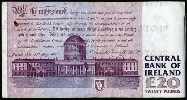 Billet de 20 Livres Irlandaise