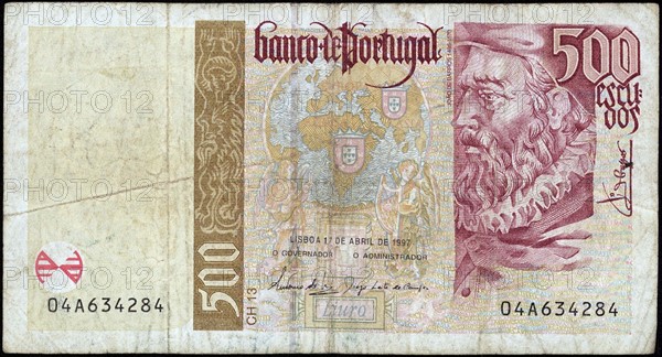 500 Escudos banknote