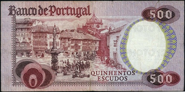 Billet de 500 Escudos