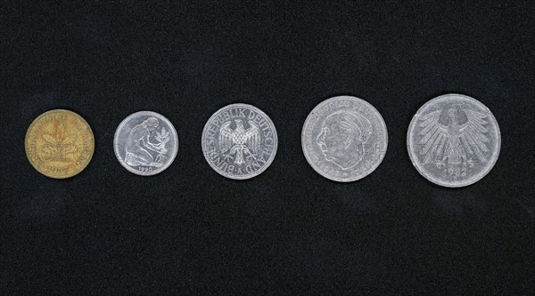 Pieces de monnaie allemandes