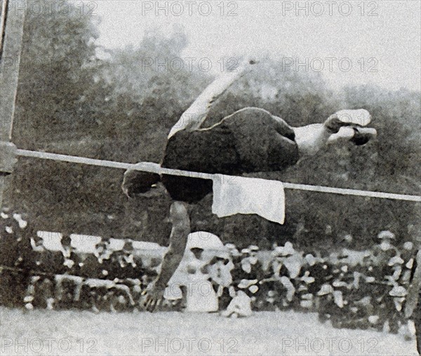 Alvin Schoenfield aux Jeux Olympiques de Paris, en 1900