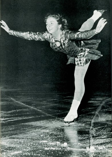 Jeanette Altwegg, ice skater.