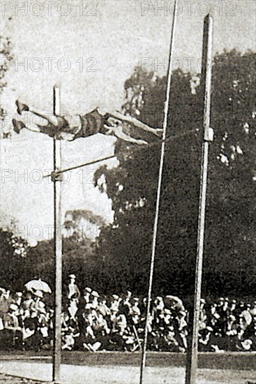 Michael B. Colkett, pole vaulter.