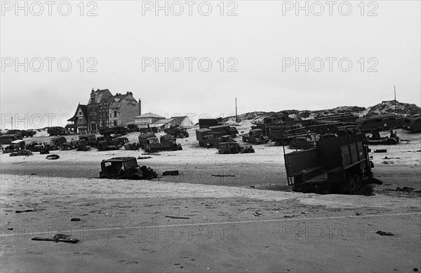 1940 / Champ de bataille en France / Dunkerque