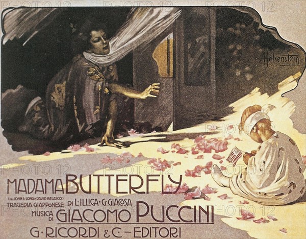 Musique, 1904 / opéra de Puccini