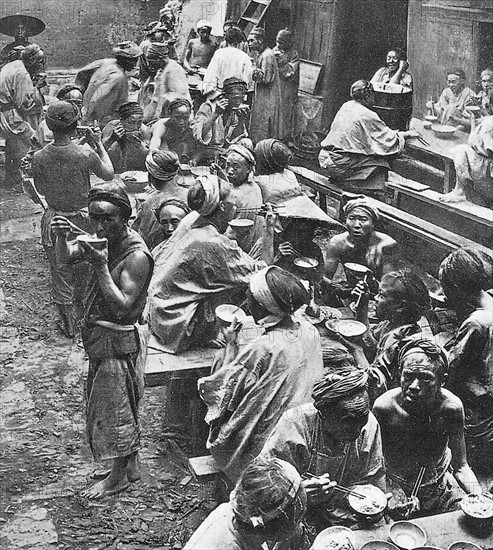 Chine du Sud, Canton
Révolte, émeutes, famine