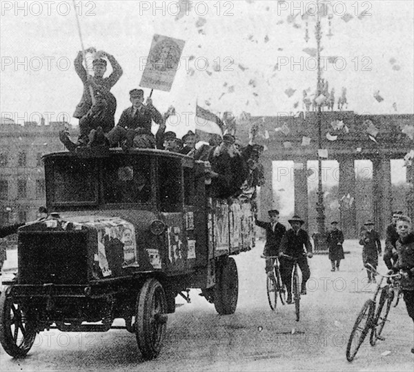 Allemagne / Berlin /  Elections au  Reichstag