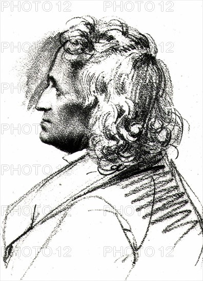 Portrait of Jacob Grimm