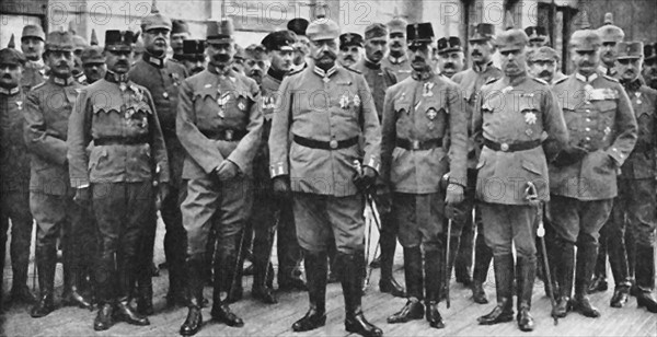 En Allemagne, le maréchal Hindenburg remplace Erich von Falkenhayn, ministre de la guerre