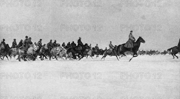 Offensive du général  Brusilow, en Russie