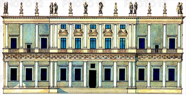 Adrea Palladio, Palais Chiericati à Vincence (Italie)
(vers 1560)