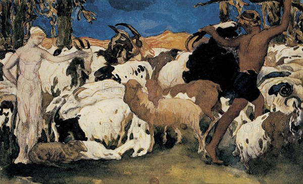 Daphnis et Chloé, Léon Bakst, 1913