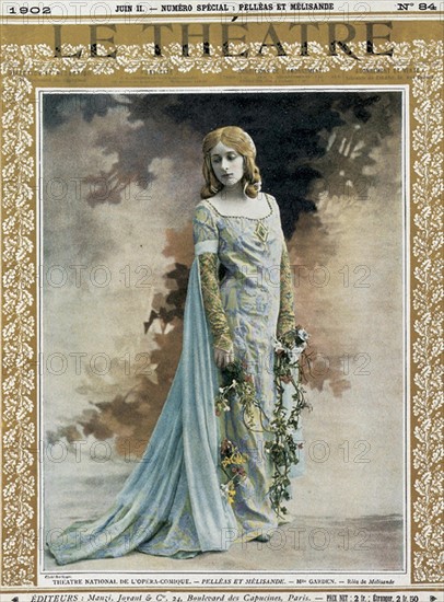 Cover of the magazine "Le Théâtre"