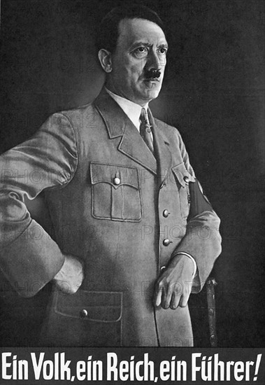 Photo de propagande d'Hitler