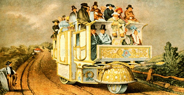 Tramway à vapeur de 1814