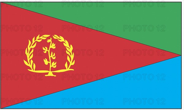 Drapeau de l'Erythrée