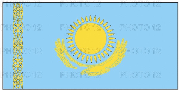 Drapeau du Kazakhstan