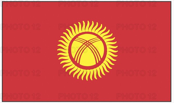 Drapeau du Kirghizstan