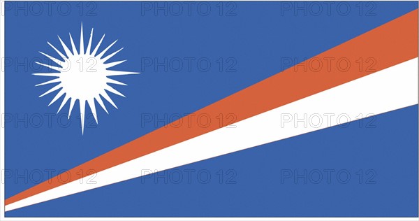 Flag of the Marshall islands