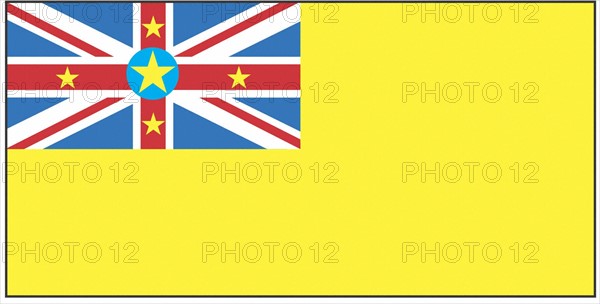 Flag of the island of Niue