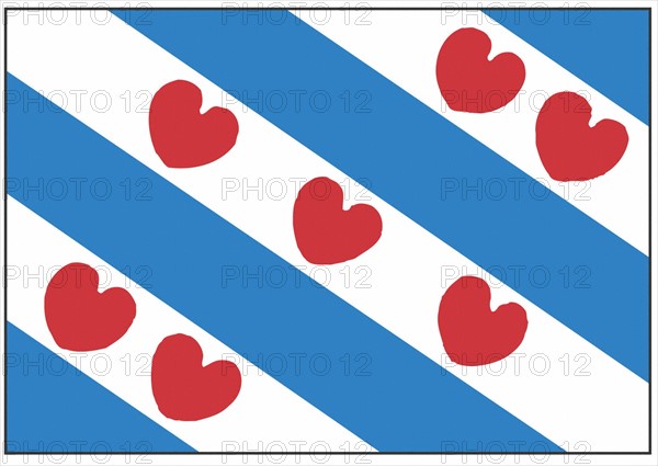 Flag of the Friesland province