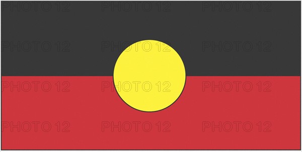 Flag of the Australian Aborigines