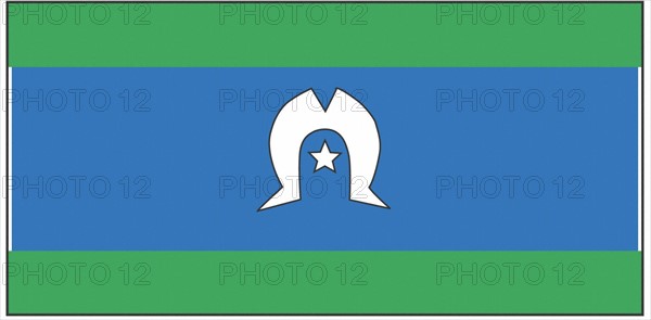 Flag of the Torres Strait Islands