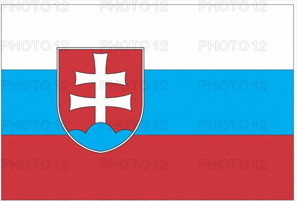 Flag of Slovakai