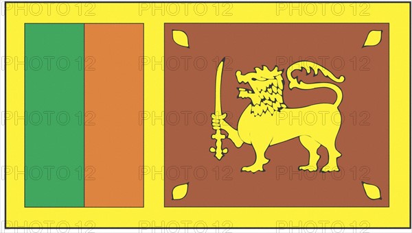 Drapeau du Sri Lanka