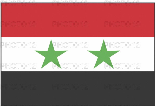 Drapeau de la Syrie