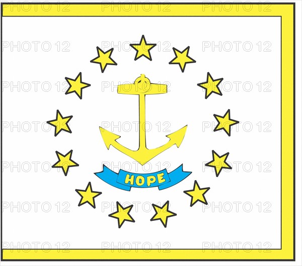 Rhode Island state flag