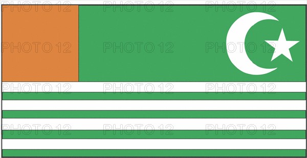 Flag of Kashmir (Pakistan part)