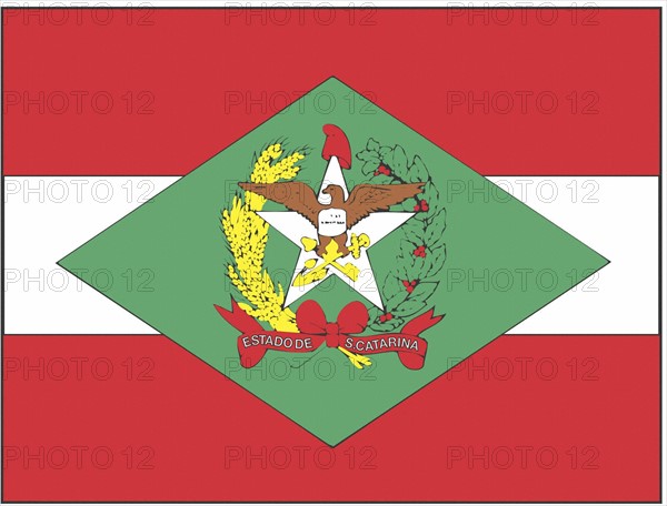 Drapeau de l'Etat de Santa Catarina