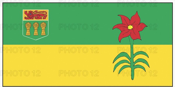 Drapeau de la province du Saskatchewan