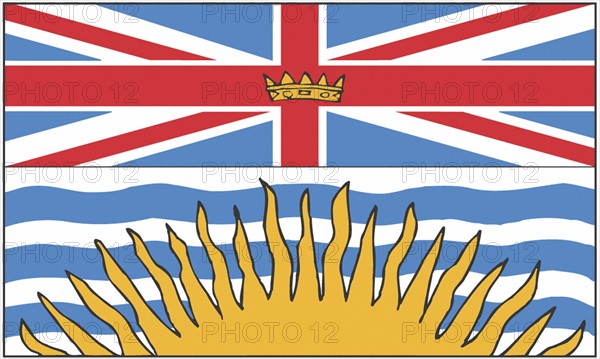 Drapeau de la province de Colombie britannique
