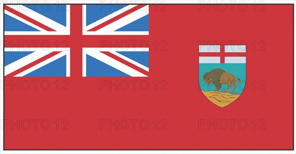 Drapeau de la province du Manitoba