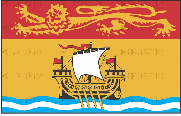 Flag of the province of New Brunswick