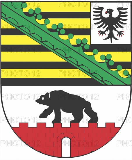 Armoiries de la Saxe-Anhalt