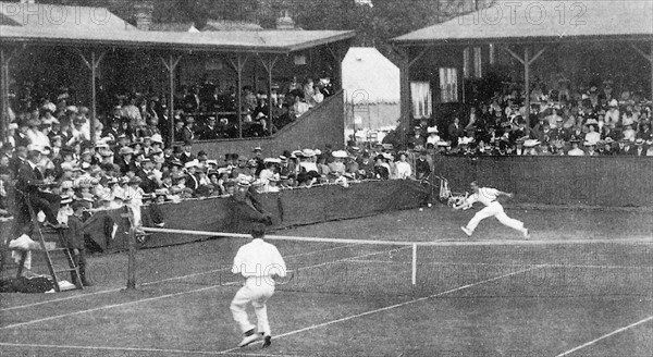 Grande-Bretagne, tournoi de Tennis à Wimbledon