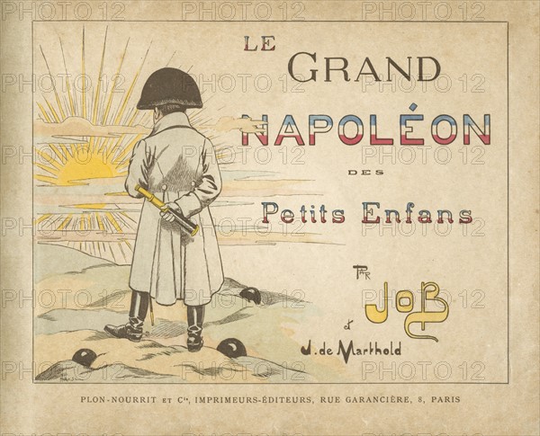 Title page of the book for children 'La Grand Napoléon des Petits Enfants'