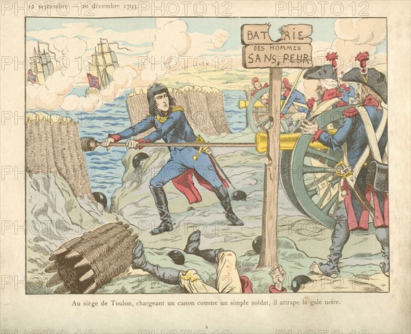 Livre pour enfant : Napoléon Bonaparte au siège de Toulon