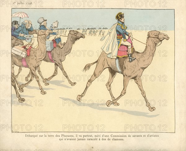 Livre pour enfant : Napoléon Bonaparte et la Campagne d'Egypte