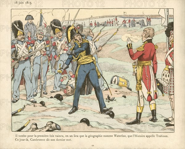 Livre pour enfant : la bataille de Waterloo