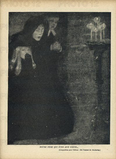 Dessin paru dans La Baïonnette n°32 du 10 février 1916