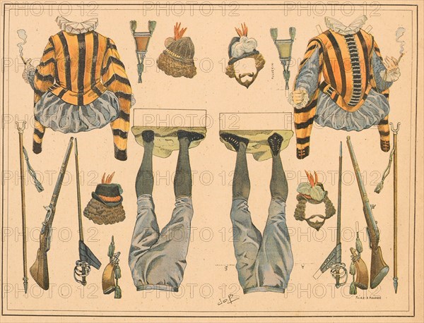 Uniforme de Mousquetaire du Roi Henri III