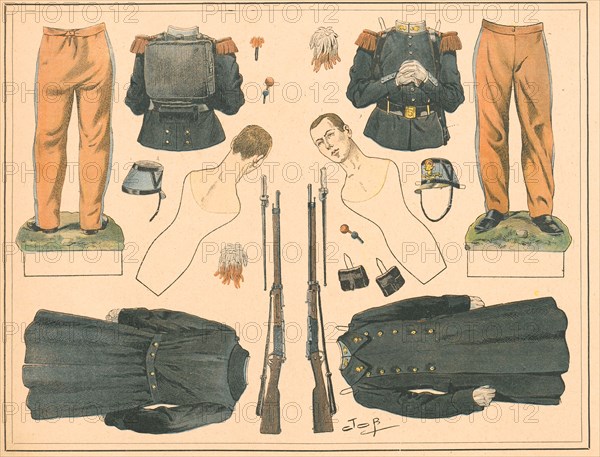 Uniforme d'élève de l'Ecole militaire de Saint-Cyr