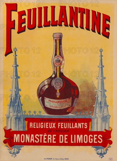 French advertising poster, 1899