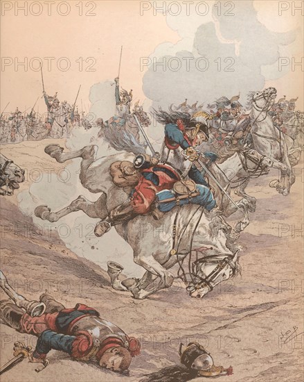 Charge des cuirassiers de Reichshoffen, 1870