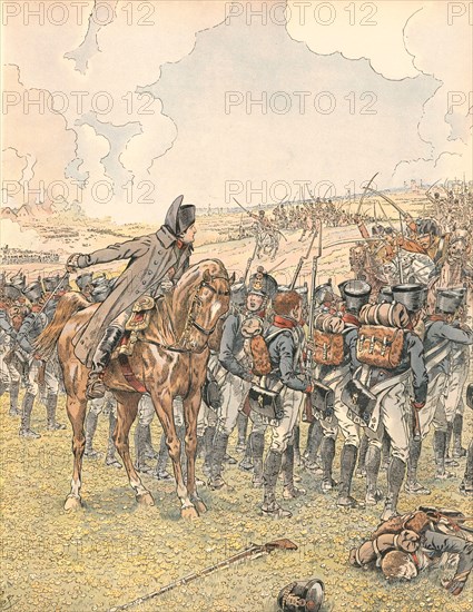 La bataille de Lützen, 1813